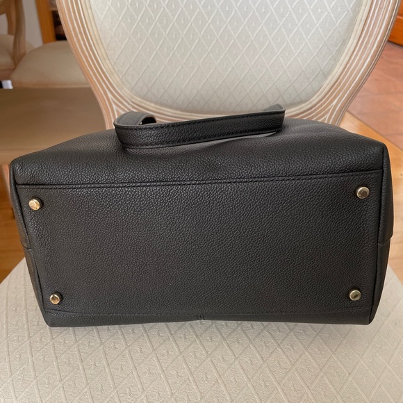 NWT Kate Spade Penny Black Larchmont Avenue Tote Pebble Leather - Picture 7 of 8